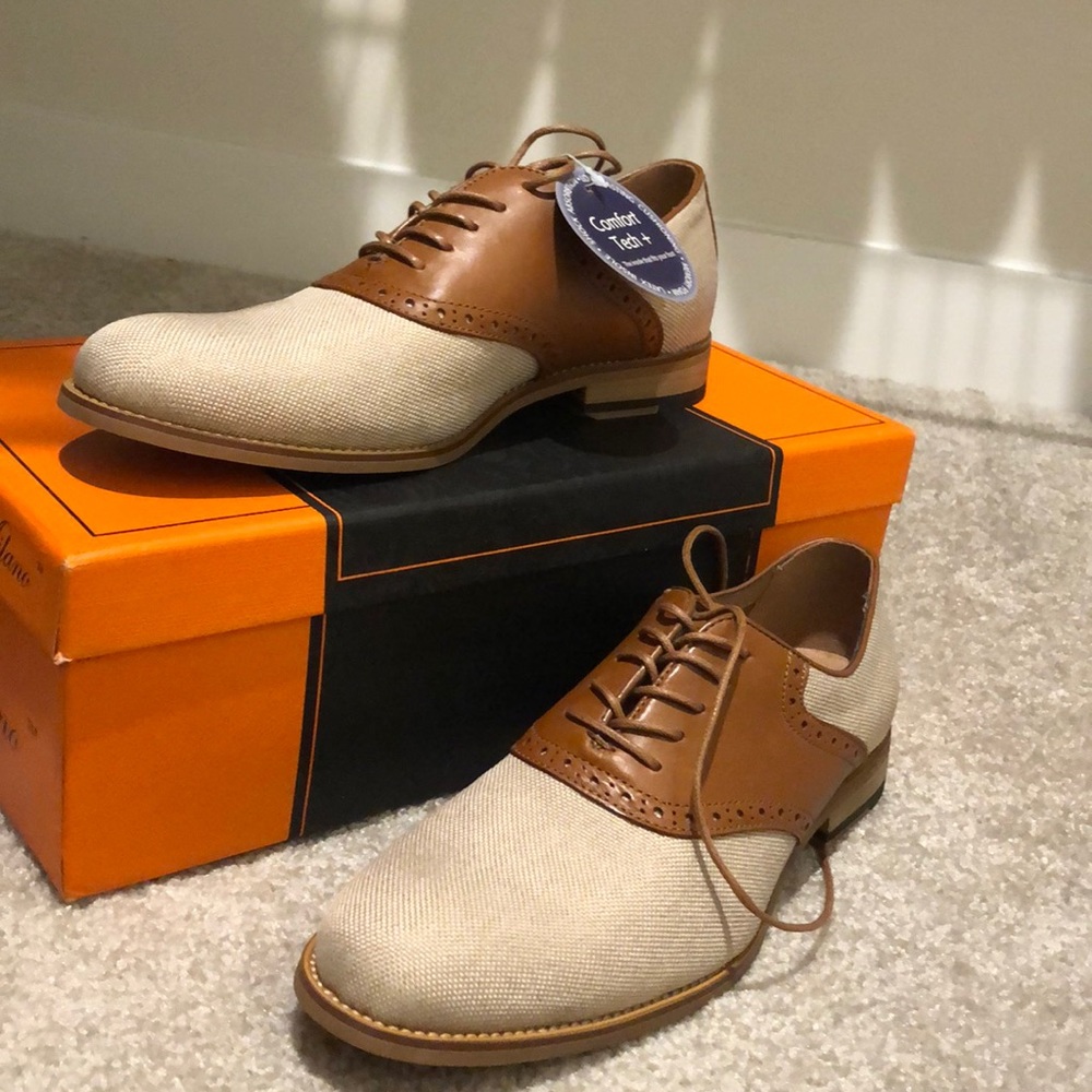 Band new memory foam dress shoes